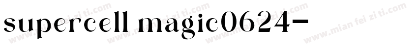 supercell magic0624字体转换